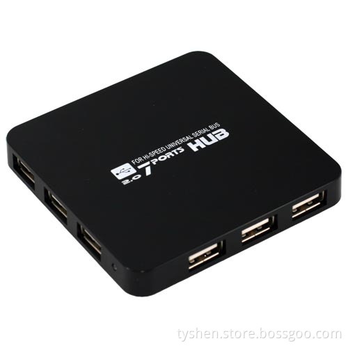 Slim Design USB Hub 7 Ports